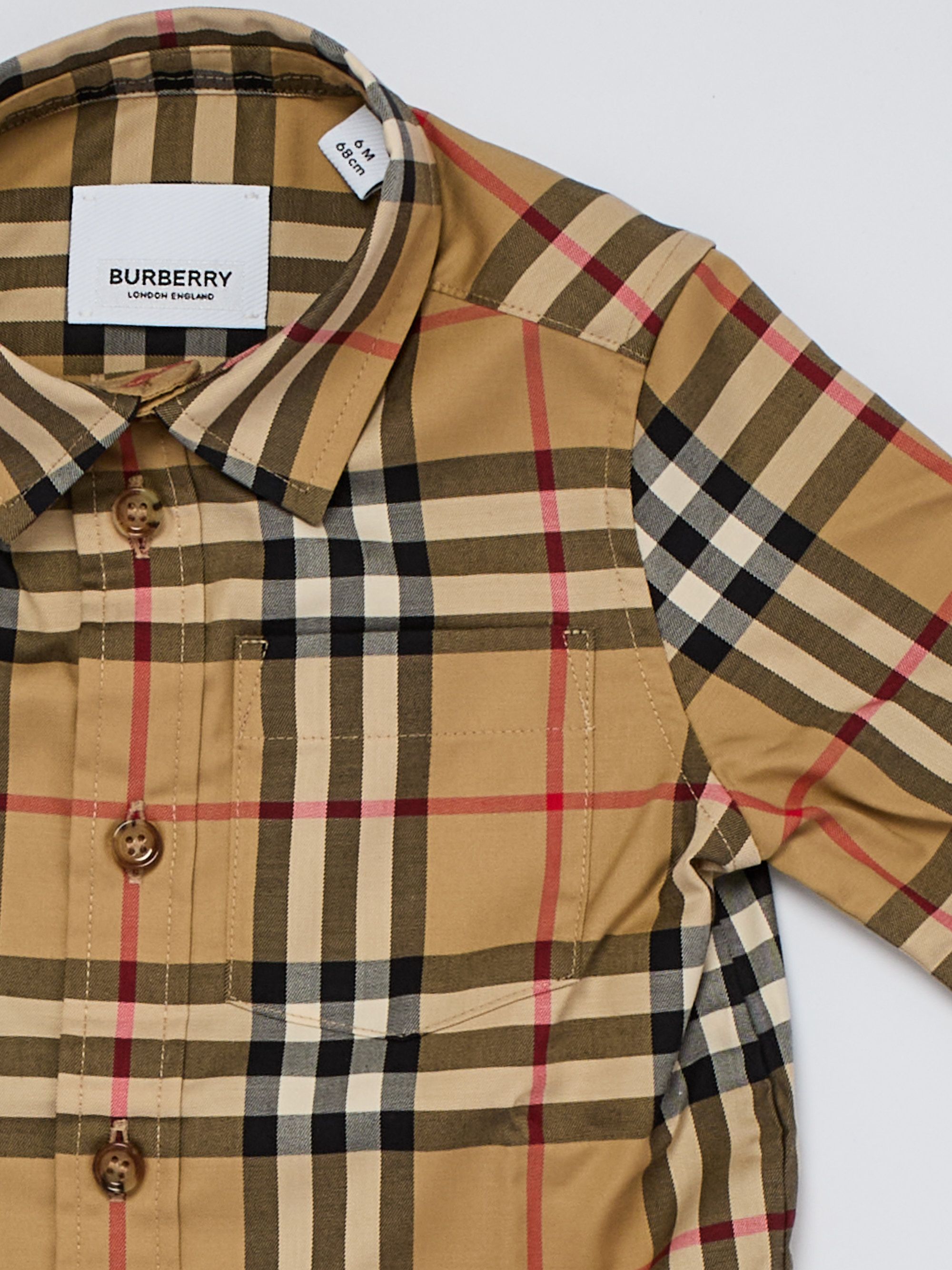 burberry holzfällerhemd